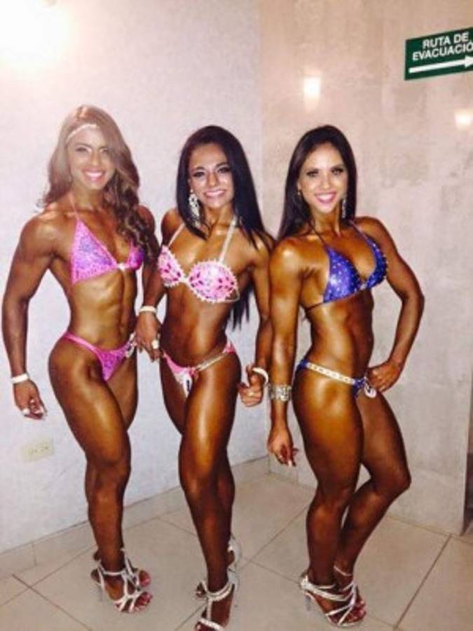 Derroche de belleza en el XXII Campeonato Nacional de fisicoculturismo de Honduras