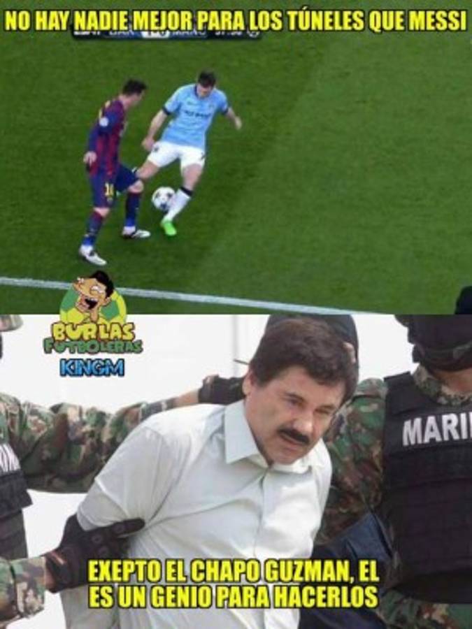 Los memes futboleros sobre la fuga del Chapo Guzmán