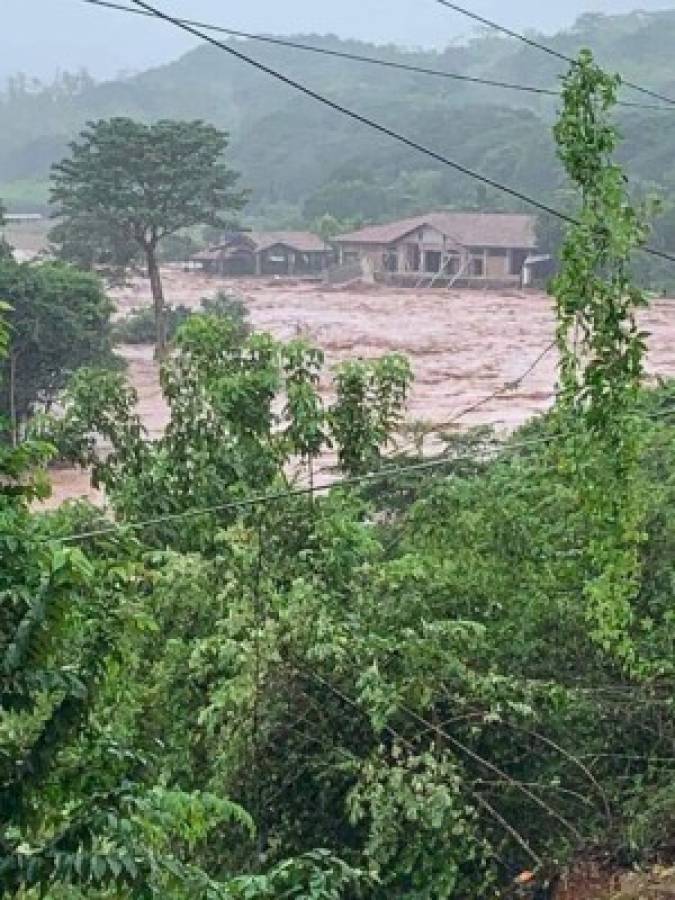 Las Ruinas de Copán también se inundaron por el paso del huracán Iota en Honduras