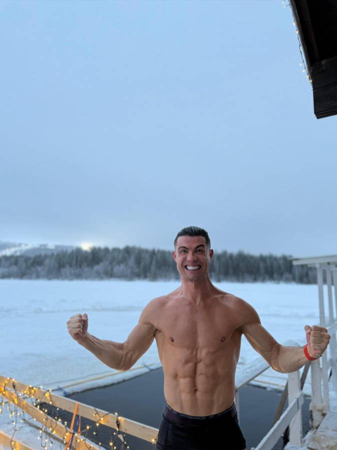 Cristiano Ronaldo y Georgina se fueron a una de las regiones más frías del mundo: “Feliz Navidad a todos”