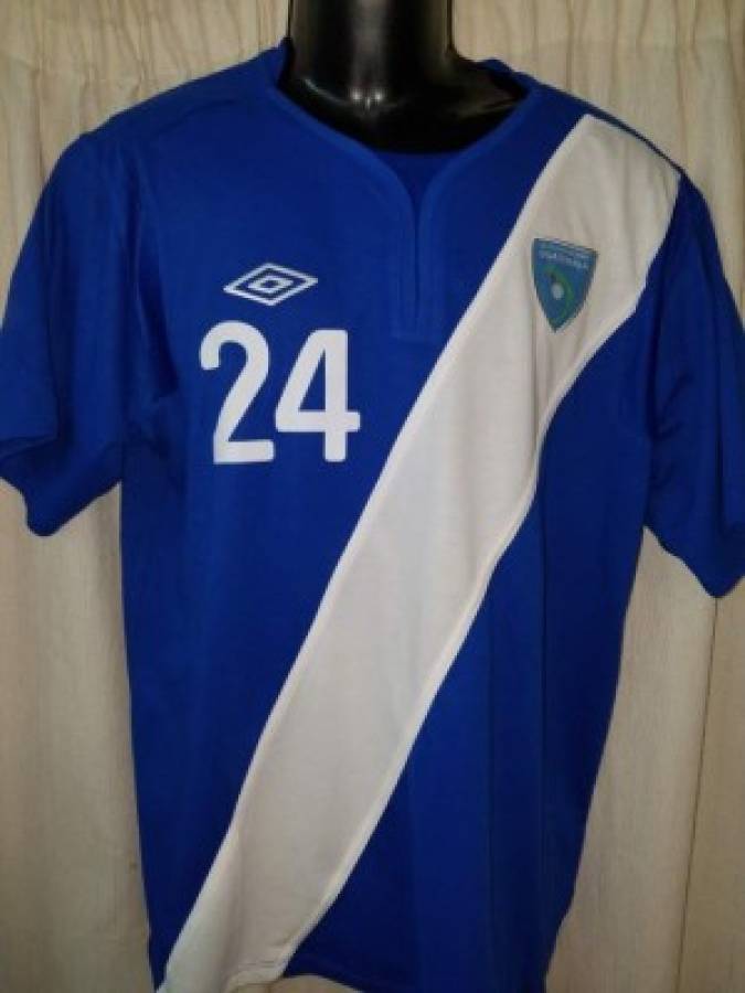 Selección Guatemala: Así ha sido la evolución de la camiseta de La Bicolor