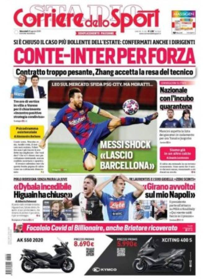 'Lío Mundial en la City': Messi causa revuelo en las portadas de los medios tras pedir su salida del Barça