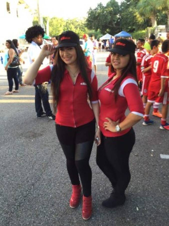 El juego Olimpia-Motagua en Nueva Orleans contado en imágenes