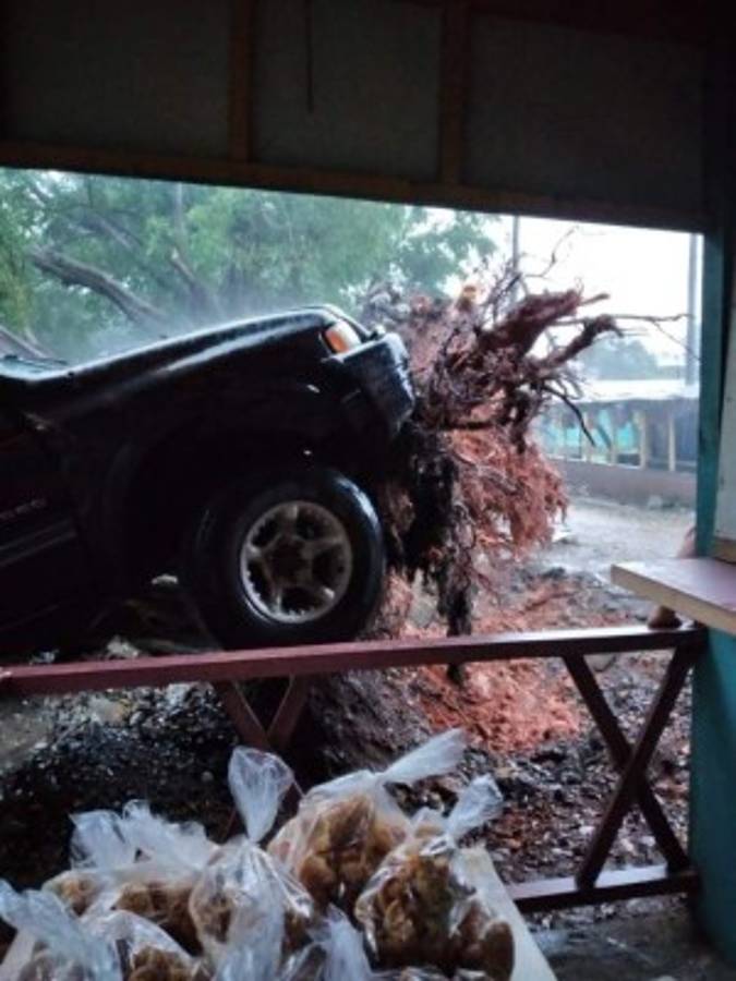 Inundaciones y 40 casas caídas: Las lluvias del huracán Iota ya dejan desastres en Honduras