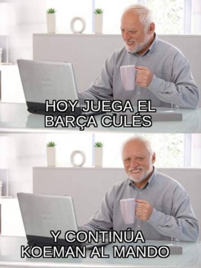 Otro tropiezo del Barcelona, ahora ante el Cádiz, y los memes despedazan a Koeman