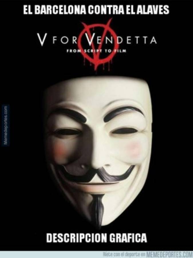 Barcelona destroza al Alavés y surgen divertidos memes