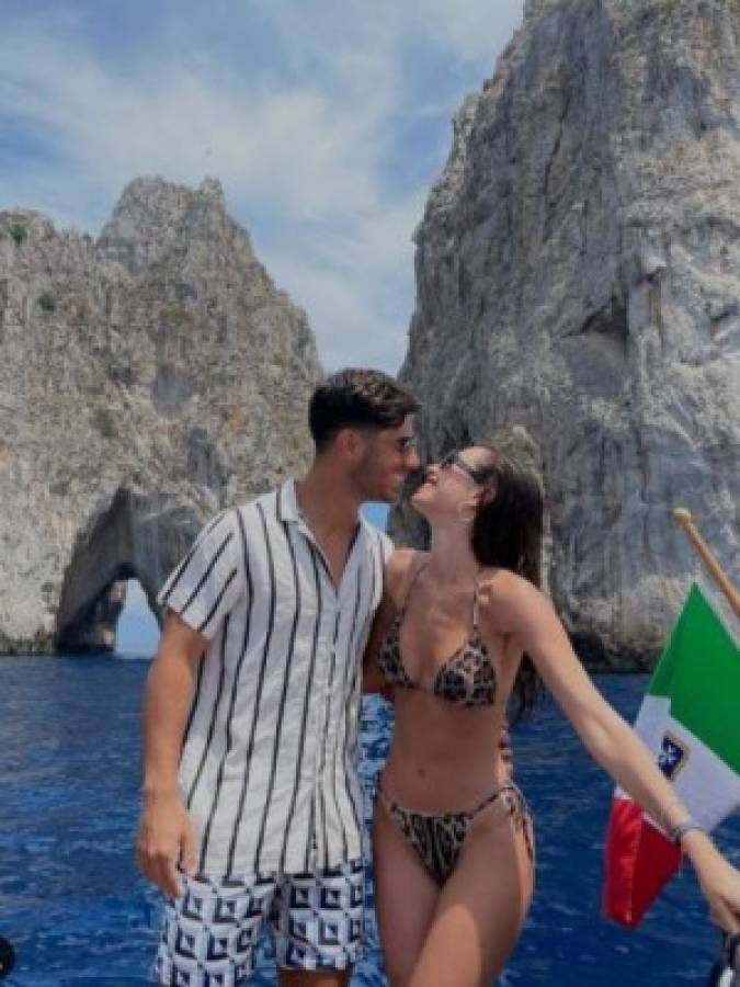 Sandra Garal, la infartante novia de Marco Asensio, deslumbra en sus vacaciones en Italia