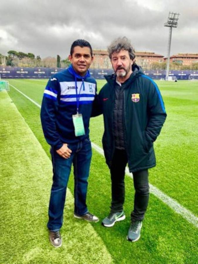 ¡De lujo! Las imágenes de la capacitación de Amado Guevara en Europa