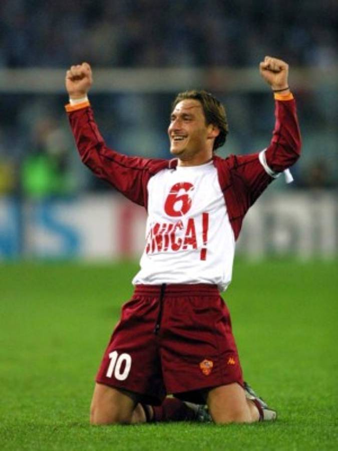 Las 15 inolvidables fotos que marcan la carrera de Francesco Totti
