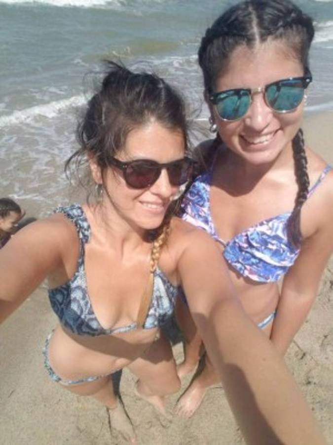 ¡Infartantes! Roci y Ana Emilia, las hermosas parejas de los argentinos del Motagua