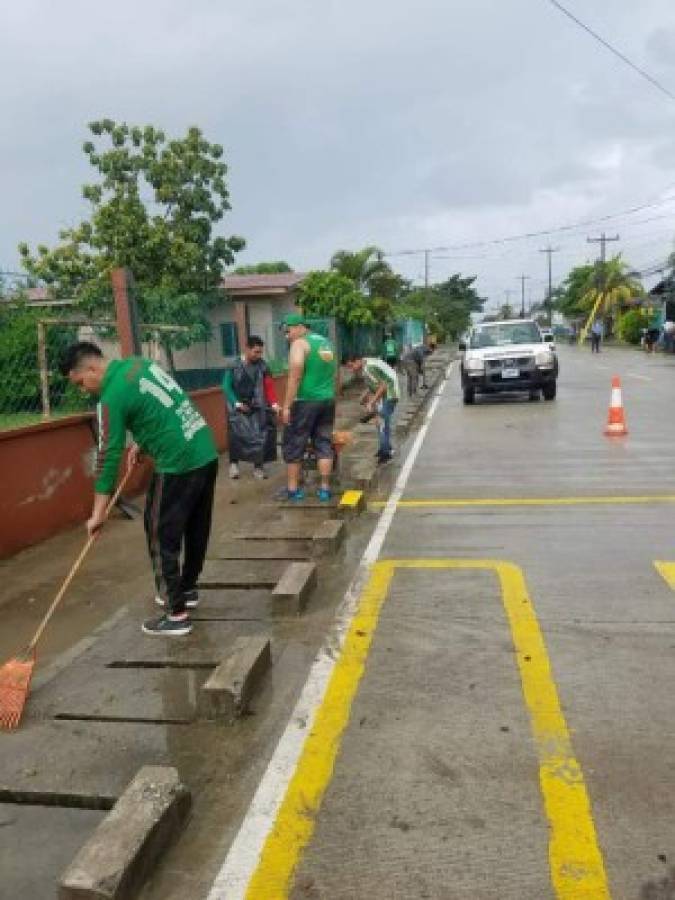 A barrer calles mandan a aficionados de Marathón detenidos por disturbios en Puerto Cortés