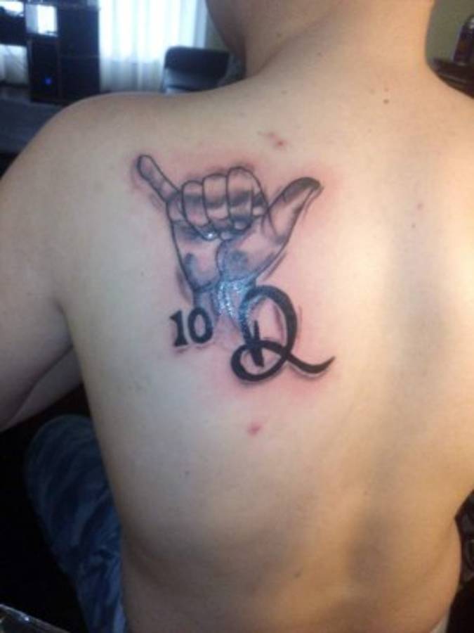 ¡LOCURA! Los estupendos tatuajes dedicados al astro brasileño, Ronaldinho