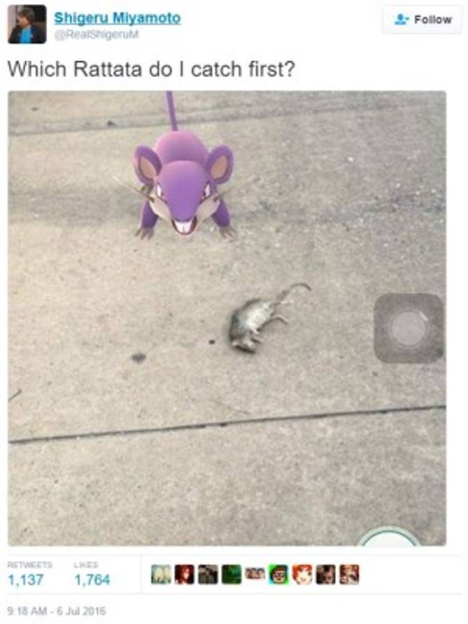 Los memes que desató la fiebre por jugar Pokemon Go
