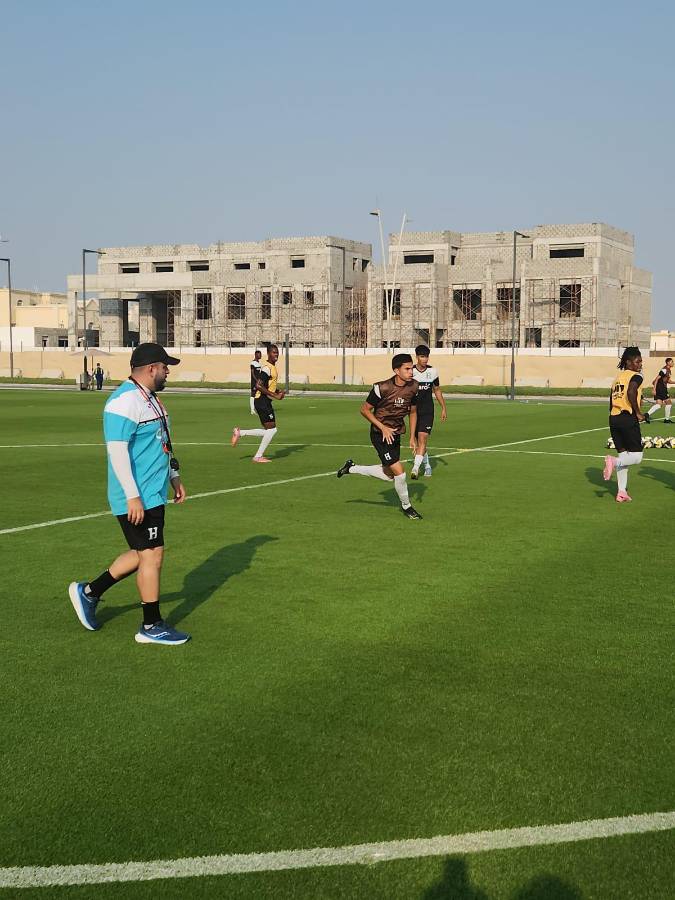 El curioso escenario del debut: Honduras afinó detalles para jugar ante el máximo favorito en el Mundial de Qatar Sub-17