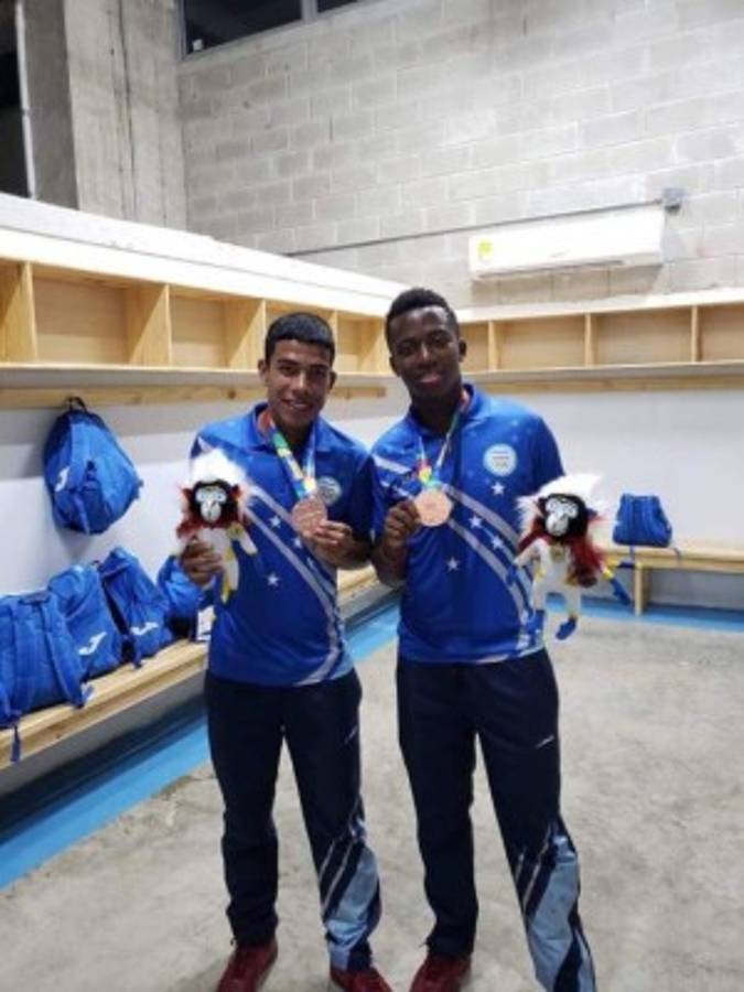Así fue la celebración de los jugadores Sub-21 de Honduras en los Juegos Centroamericanos