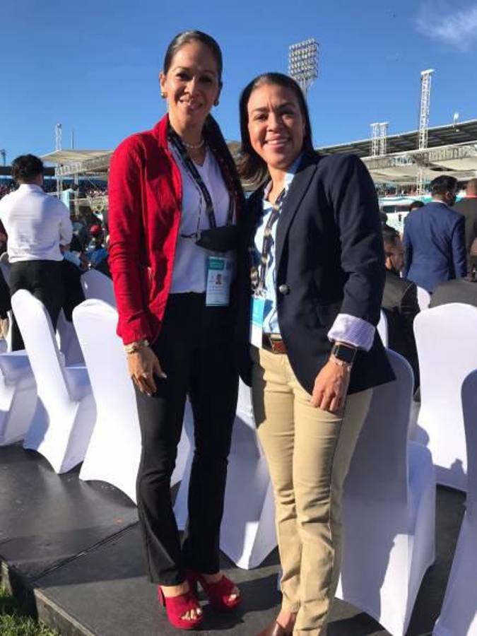 Políticos, famosos y deportistas: Las principales figuras que estuvieron en la toma de posesión de Xiomara Castro