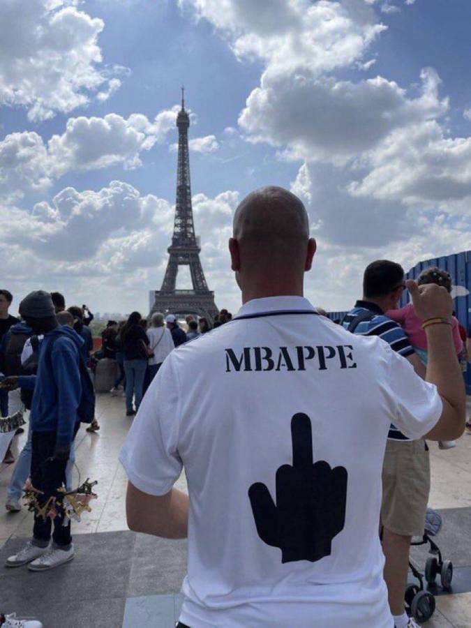 Ambientazo en París por la gran final de la Champions League; los ‘recaditos’ de la afición del Real Madrid para Mbappé