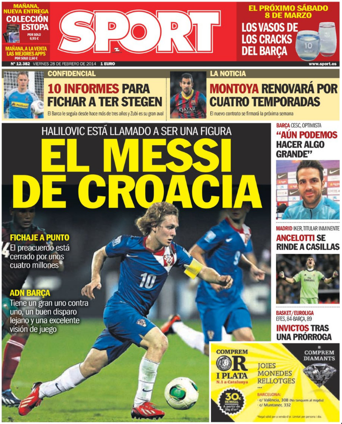 Era el “Messi Croata”: el exBarcelona que reemplazará a Edwin Rodríguez en el Aris de Grecia