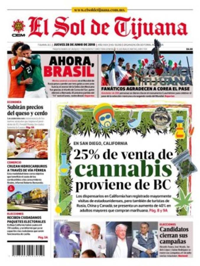 Así vienen hoy las portadas de los diarios de México: 'Humillados avanzamos' y '¡Que viva Corea!'