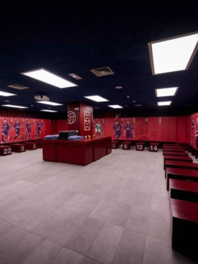 Revolución azulgrana: Así luce ahora el nuevo del vestuario del FC Barcelona