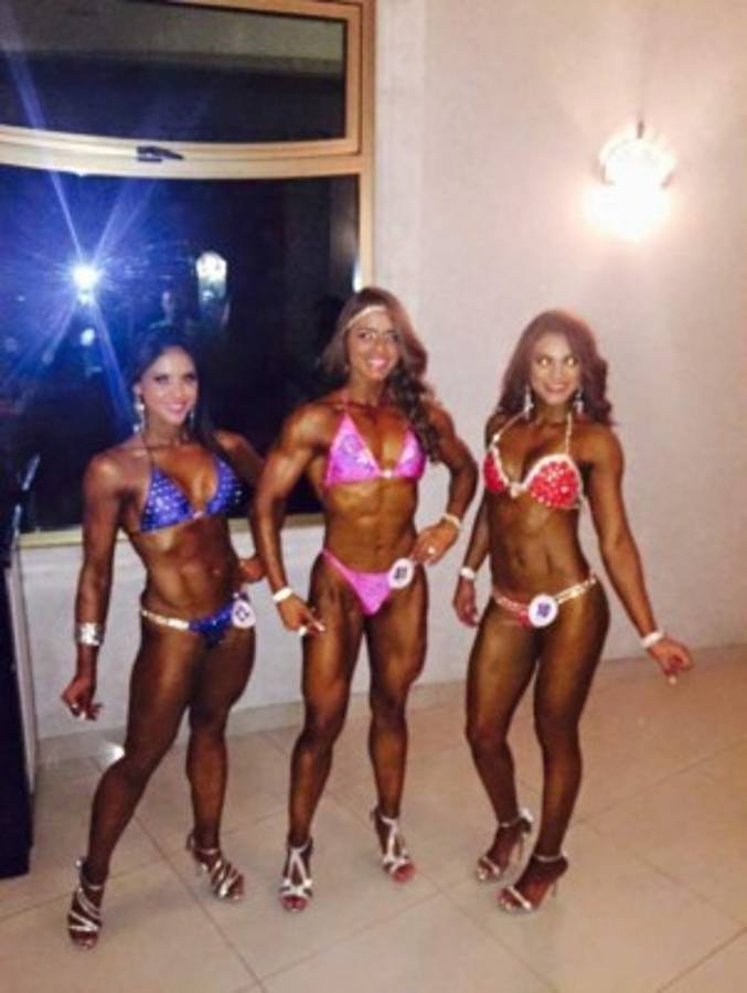 Derroche de belleza en el XXII Campeonato Nacional de fisicoculturismo de Honduras