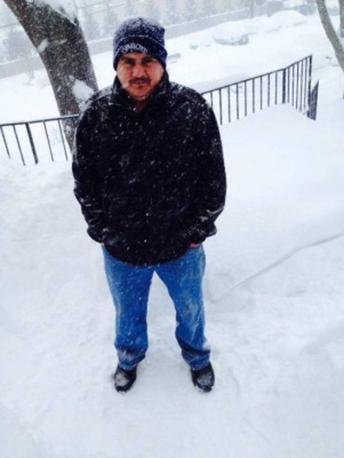 Fotos: Así viven hondureños la gran nevada en Estados Unidos