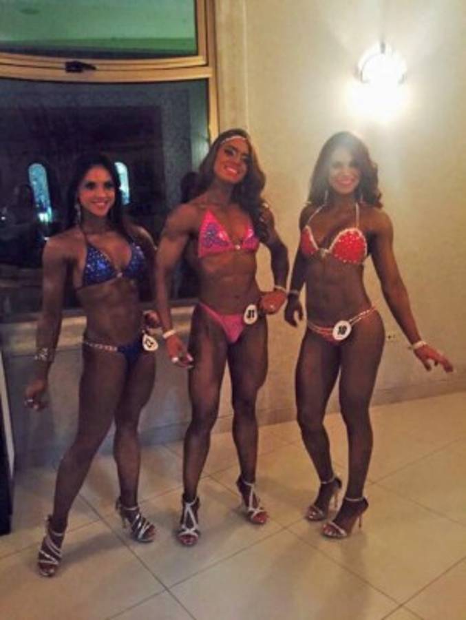 Derroche de belleza en el XXII Campeonato Nacional de fisicoculturismo de Honduras