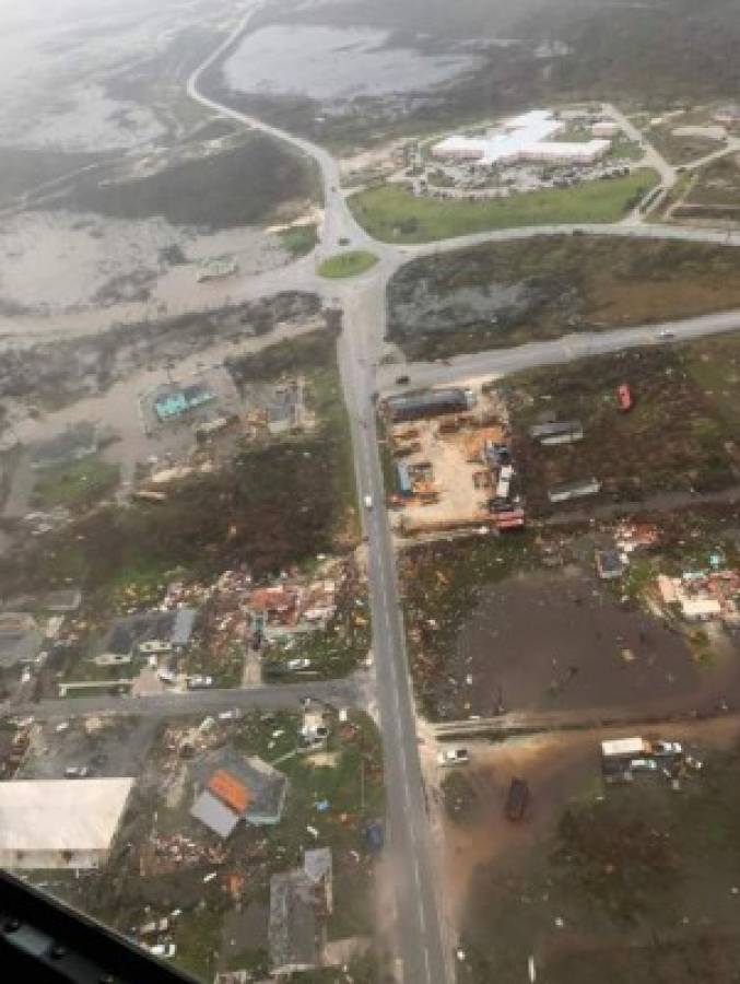 Devastador: Las impactantes imágenes que dejó el huracán Dorian en las Bahamas