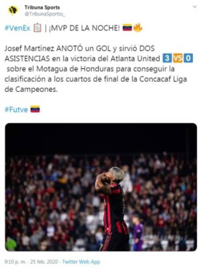 Lo que dice la prensa internacional sobre el 3-0 de Atlanta United ante Motagua