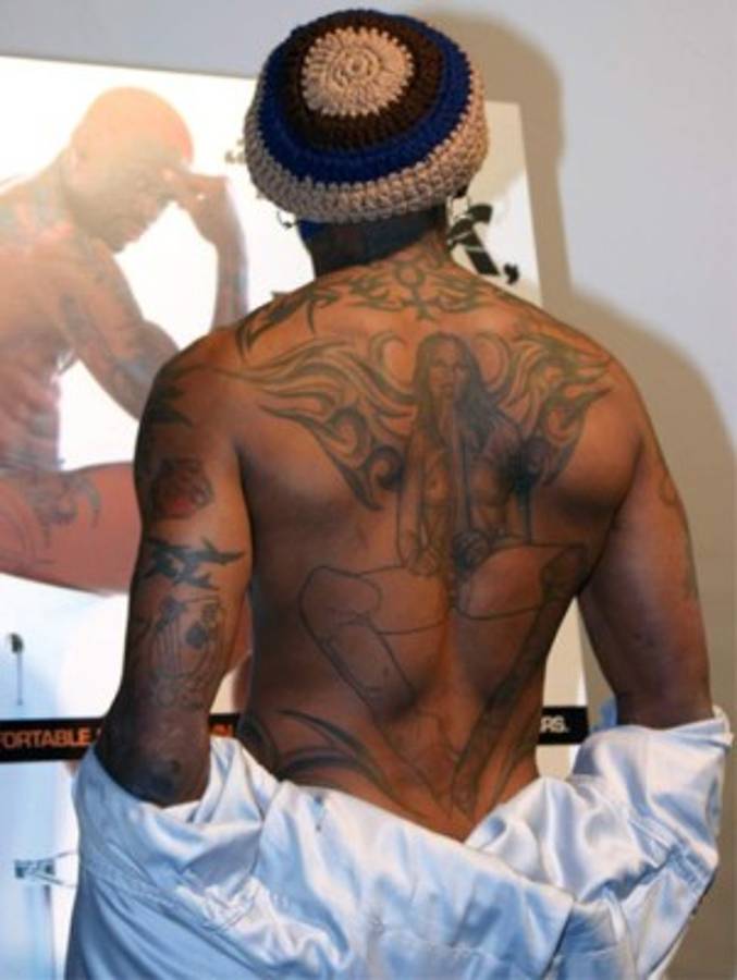 Los tatuajes más horribles del mundo del deporte