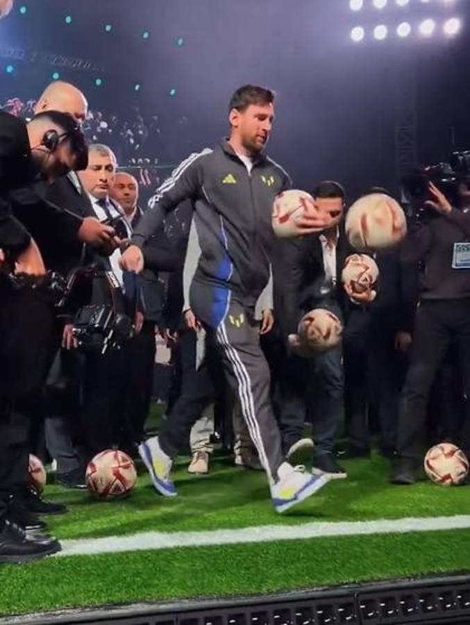 ¿Qué hace Messi en Azerbaiyán? Los motivos de su viaje relámpago y visitó una tumba con las estrellas del Inter Miami