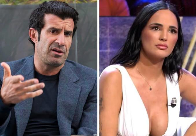 Luis Figo amenazó a una modelo tras la última revelación y luego ella pide perdón: “¿Esta basura de qué va?”