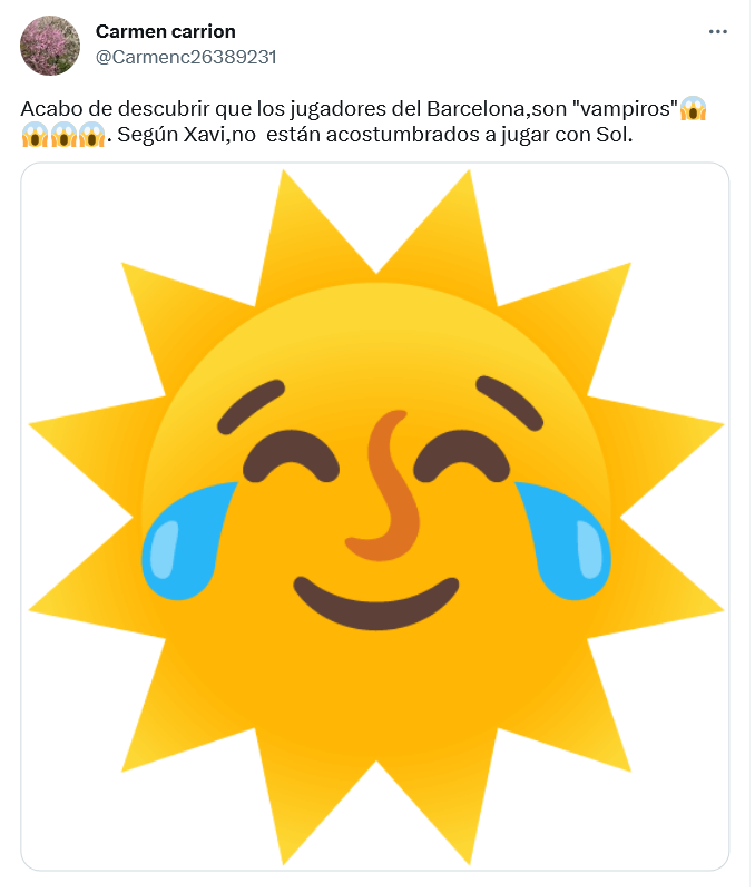 El pez muere por su propia boca: Xavi es víctima de los memes luego de quejarse del sol en el partido contra Getafe