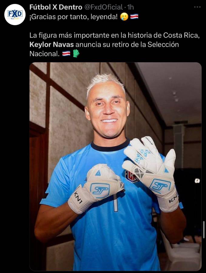 Sergio Ramos envía mensaje y en Panamá lanzan duro: las reacciones tras el retiro de Keylor Navas de la Selección de Costa Rica