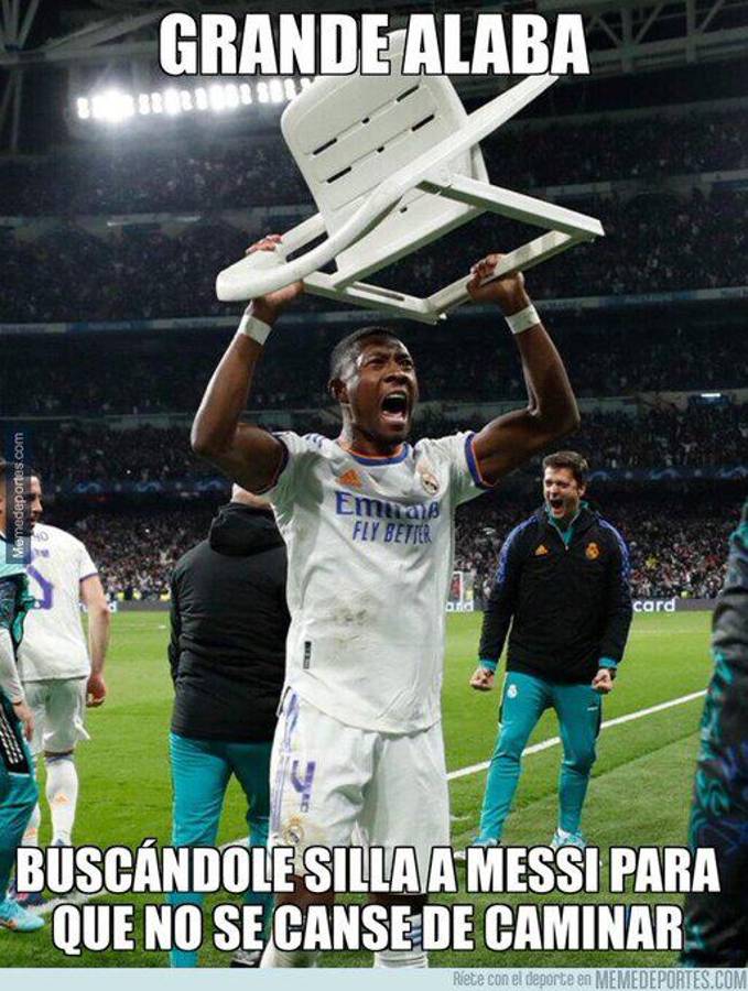 Los otros memes que dejó el Real Madrid-PSG de la Champions donde destrozan a Messi