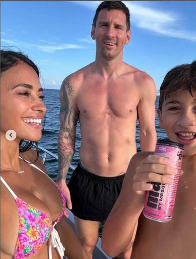 Las nuevas fotos de la espectacular Antonela Roccuzzo y Messi disfrutando del verano en Estados Unidos
