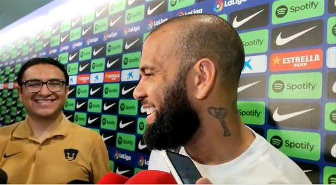 Dani Alves en su regreso a Barcelona: Sorprendido por los fichajes, esto dijo sobre Messi y el chiste con el Real Madrid