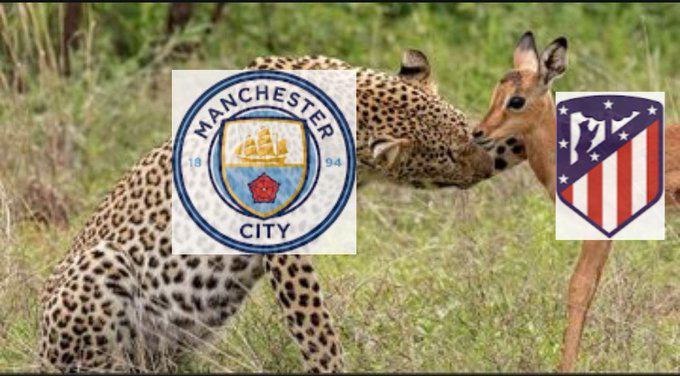 Los memes destrozan a Simeone y al Atlético por jugar metido atrás ante el Manchester City en Champions