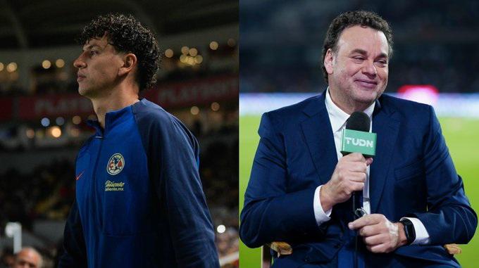 Futbolista de América se engancha con David Faitelson y el polémico periodista responde: “Bájense de la nube”