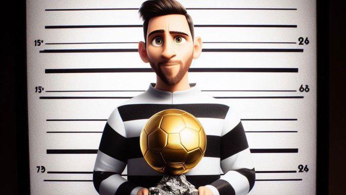 No se olvidaron de Cristiano Ronaldo: Así fueron los jocosos memes de Messi en la gala del balón de Oro 2023