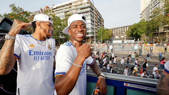 Espectacular fiesta: Real Madrid festejó en Cibeles con la afición su título 35 de la Liga de España