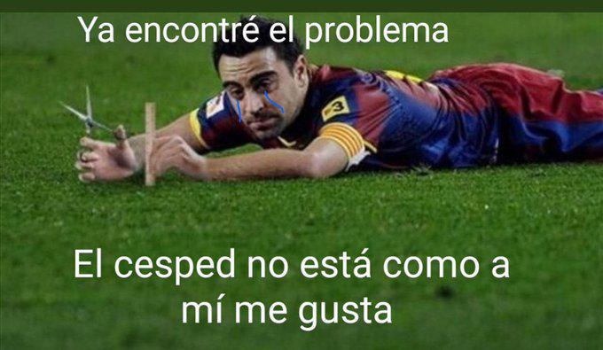Barcelona fue eliminado de la Europa League por el Frankfurt y los memes destrozan a Xavi Hernández