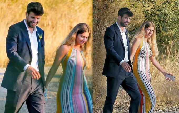 ¡Sin esconderse! Las nuevas fotos donde Piqué presume a su  novia, Clara Chía: Shakira reaparece y este es su refugio