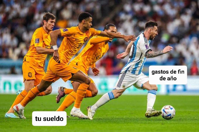¡Te vas a morir de risa! Los mejores memes que dejó la victoria de Argentina ante Países Bajos en el Mundial de Qatar