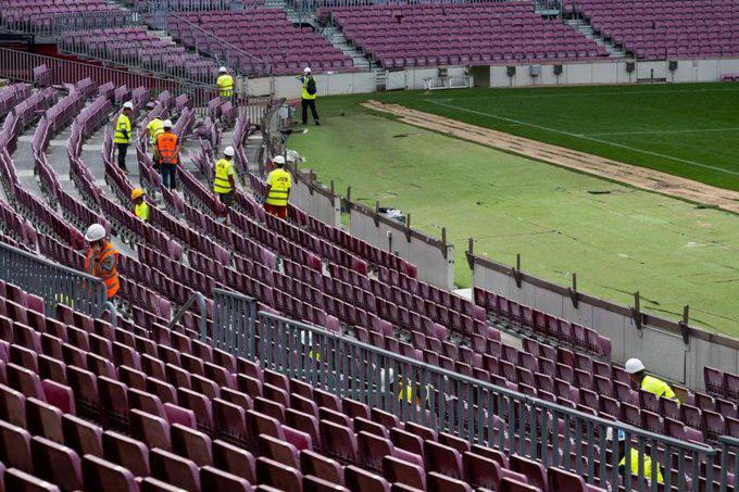 Las impactantes fotos del Camp Nou demolido: Así marcha la remodelación del estadio de Barcelona; “Es muy triste”