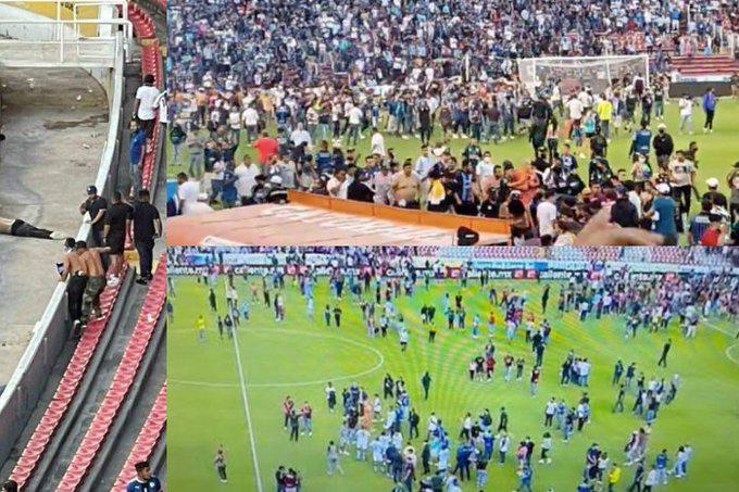 Tragedia en México: Así fue la impactante pelea entre barras de Querétaro y Atlas que dejó más de 17 muertos