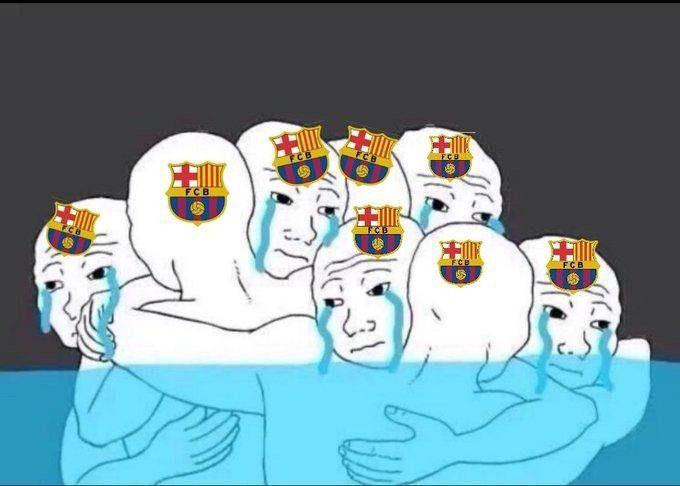 Los del Real Madrid lo disfrutan: los mejores memes que dejó la derrota del Barcelona ante Atlético de Madrid
