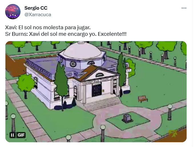 El pez muere por su propia boca: Xavi es víctima de los memes luego de quejarse del sol en el partido contra Getafe