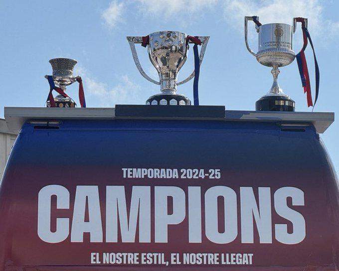 Barcelona carga contra Vinicius en su festejo de La Liga, nuevo Grealish y el gran ausente en la fiesta ¿Dedicado al Real Madrid?