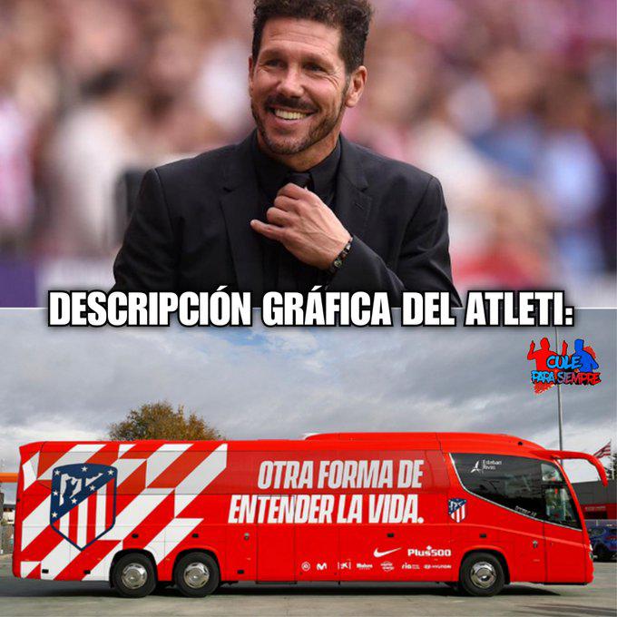 Los memes destrozan a Simeone y al Atlético por jugar metido atrás ante el Manchester City en Champions